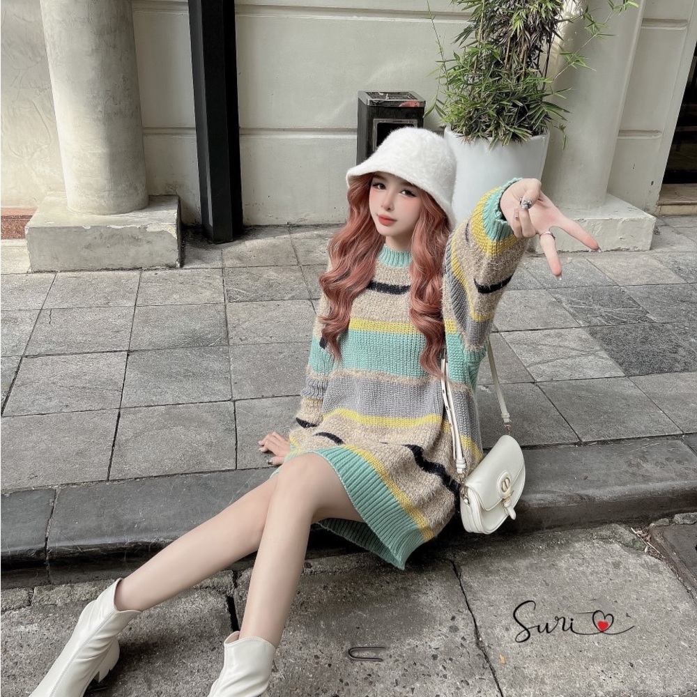 Striped Sweater - Picture 6 of 6